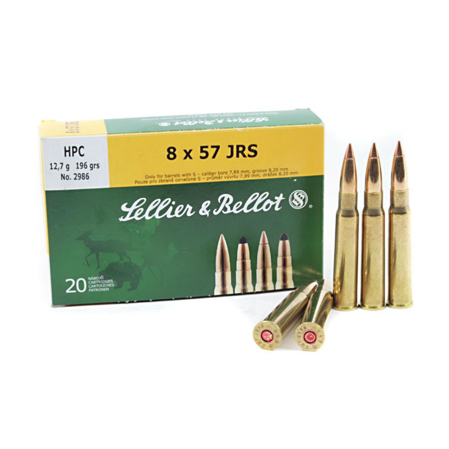 Amunicja Sellier&Bellot 8x57 JS HPC 12,7 g 1/1