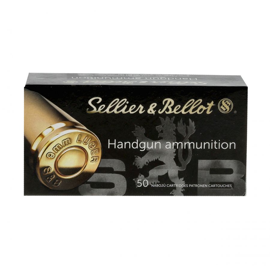 Amunicja Sellier&Bellot 9mm Luger 9g FMJ 4/4