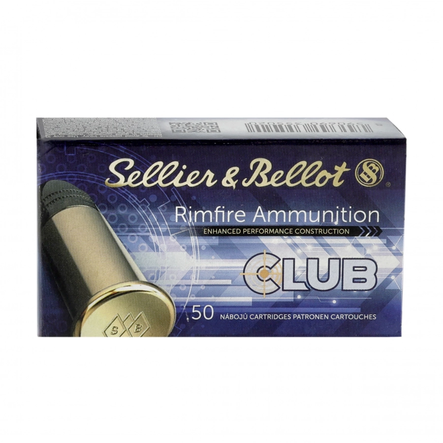 Amunicja Sellier&Bellot kal. 22 LR CLUB LRN 4/4