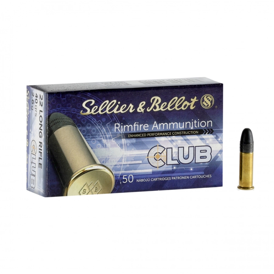 Amunicja Sellier&Bellot kal. 22 LR CLUB LRN 1/4