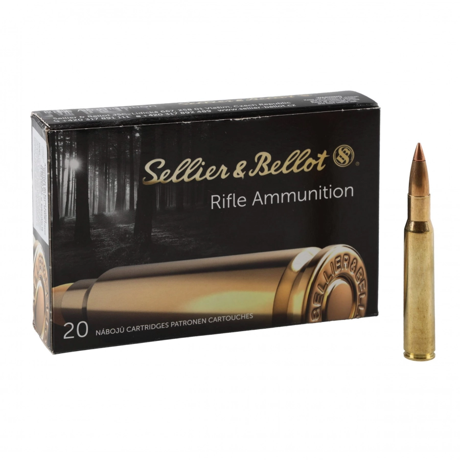 Amunicja Sellier&Bellot kal. 30-06 11,7g/180grs HPC 1/4