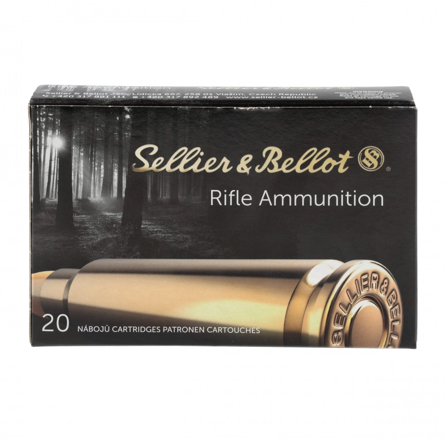 Amunicja Sellier&Bellot kal. 30-06 11,7g/180grs HPC 4/4