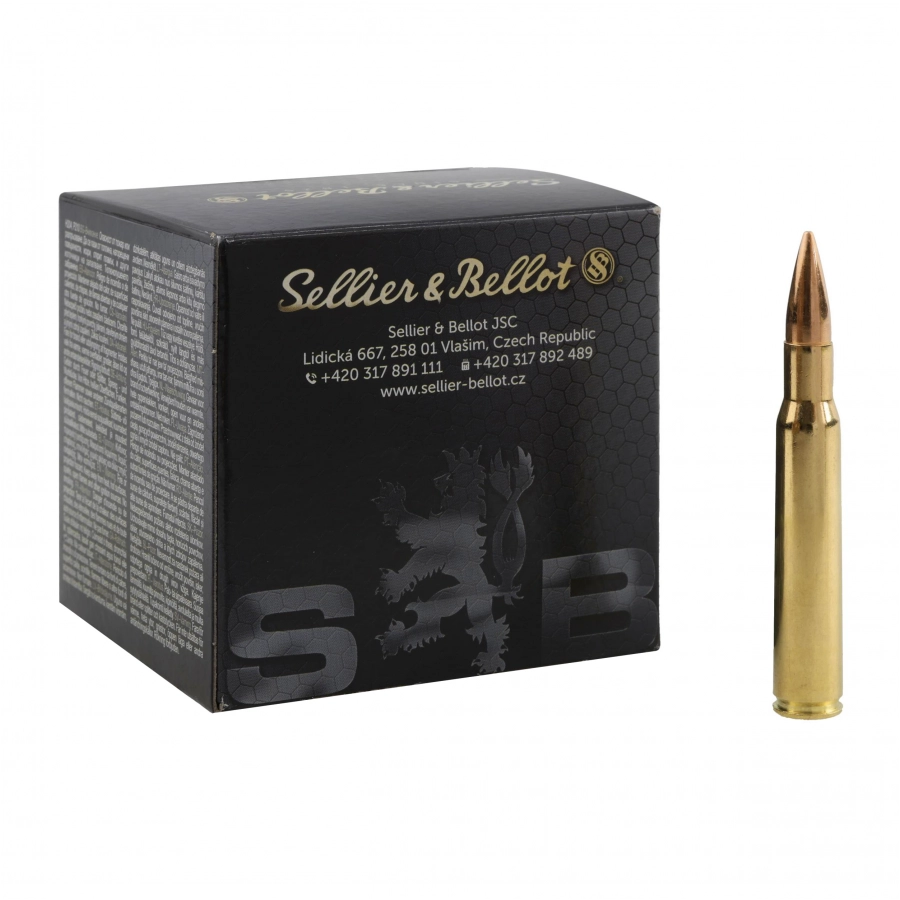 Amunicja Sellier&Bellot kal. 30-06 11,7g FMJ 1/4