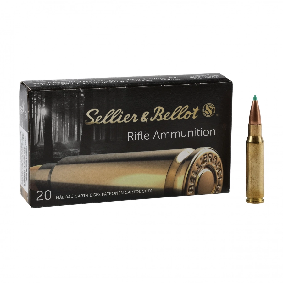 Amunicja Sellier&Bellot kal. 308 Win 11,7g/180grs PTS 1/4