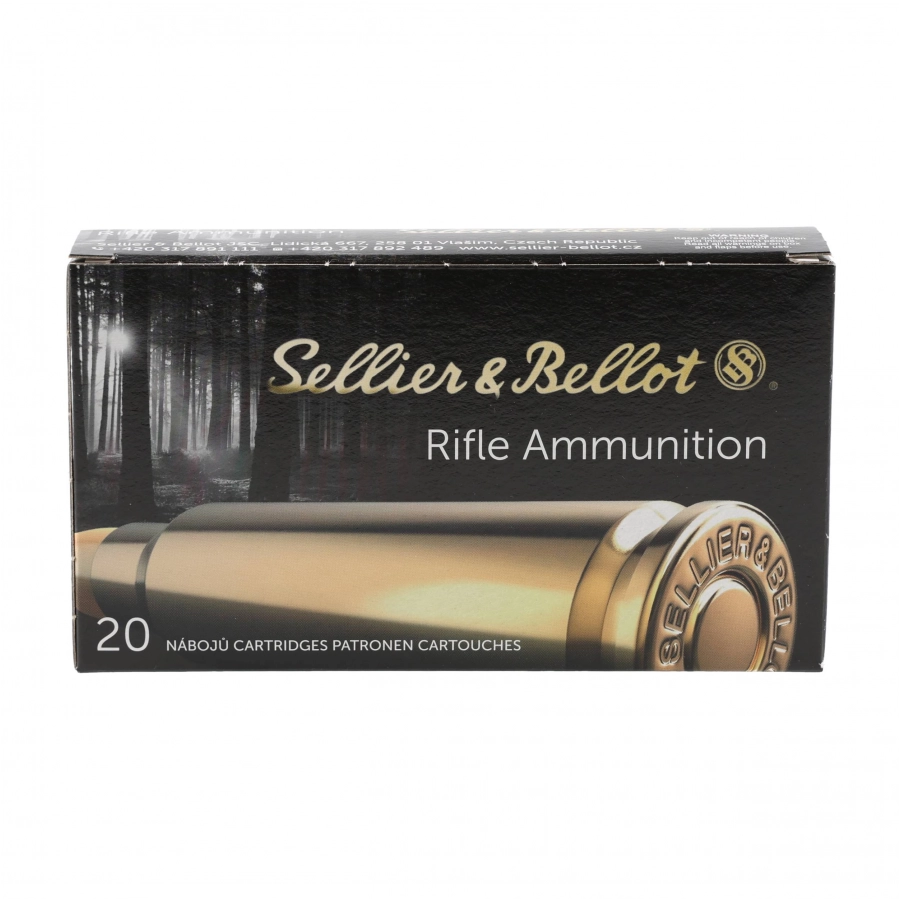 Amunicja Sellier&Bellot kal. 308 Win 11,7g/180grs SP 4/4