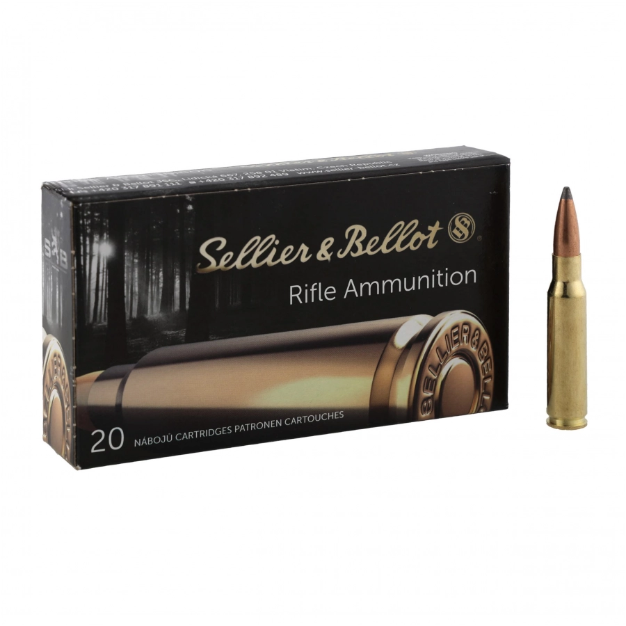 Amunicja Sellier&Bellot kal.. 308 Win 11,7g Sierra SBT 1/4