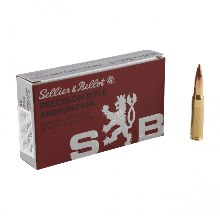 Amunicja Sellier&Bellot kal. 308Win 11,35g/175gr HPBT Match 1/4