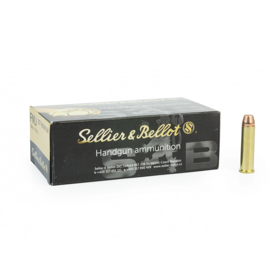 Amunicja Sellier&Bellot kal. 357 FMJ 10,25g/158grs 1/3