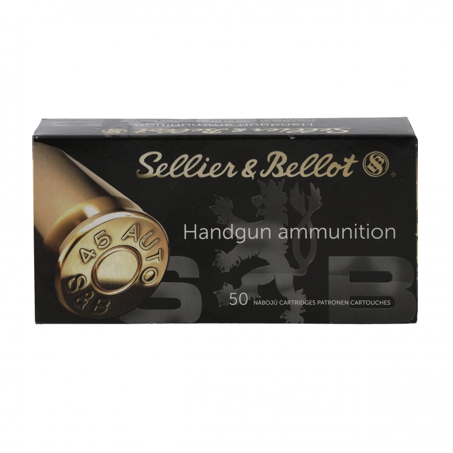 Amunicja Sellier&Bellot kal. 45 ACP 14,9g/230grs 4/4