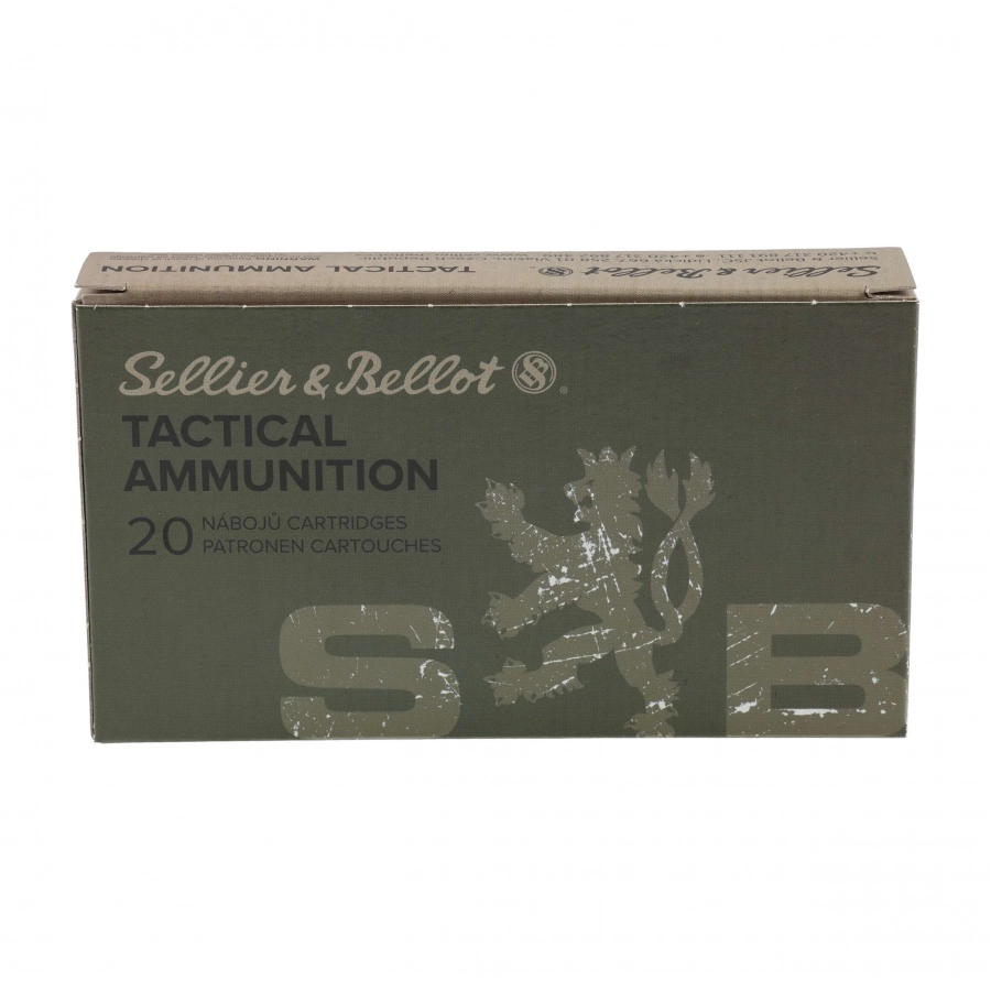 Amunicja Sellier&Bellot kal. 6,5 Creedmoor FMJ-BT Tactical 9,1g/140gr 2/4