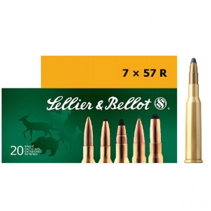 Amunicja Sellier&Bellot kal. 7X57R SPCE 11,2 g 1/1