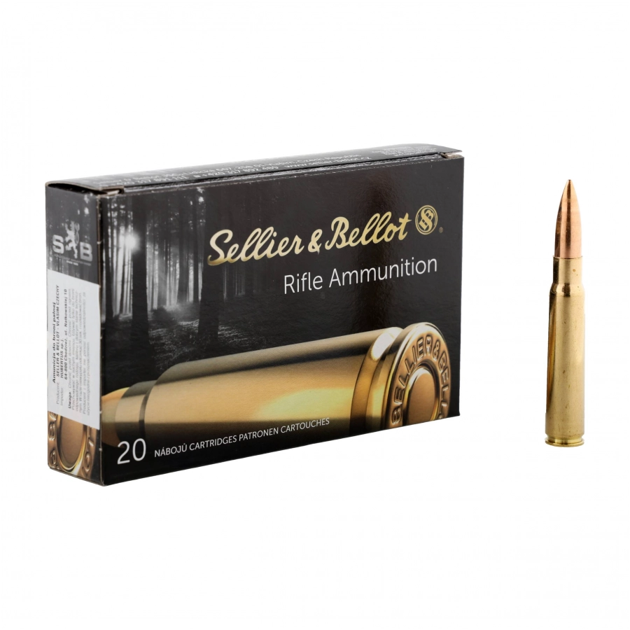 Amunicja Sellier&Bellot kal. 8X57 JS FMJ 12,7g 1/4