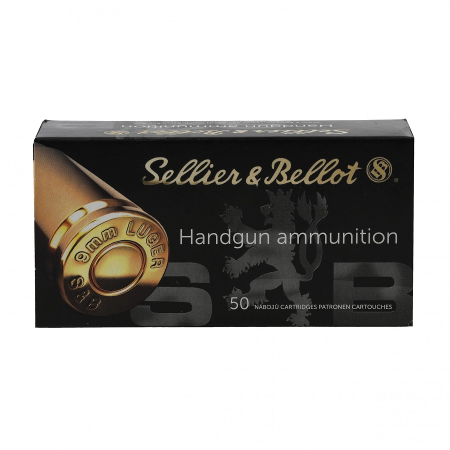 Amunicja Sellier&Bellot kal. 9x19 mm 7.5g FMJ 4/4