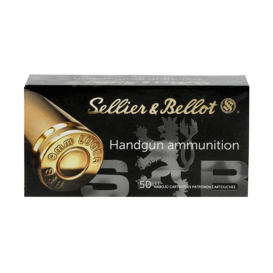 Amunicja Sellier&Bellot kal. 9x19 mm Luger 8g FMJ 4/4