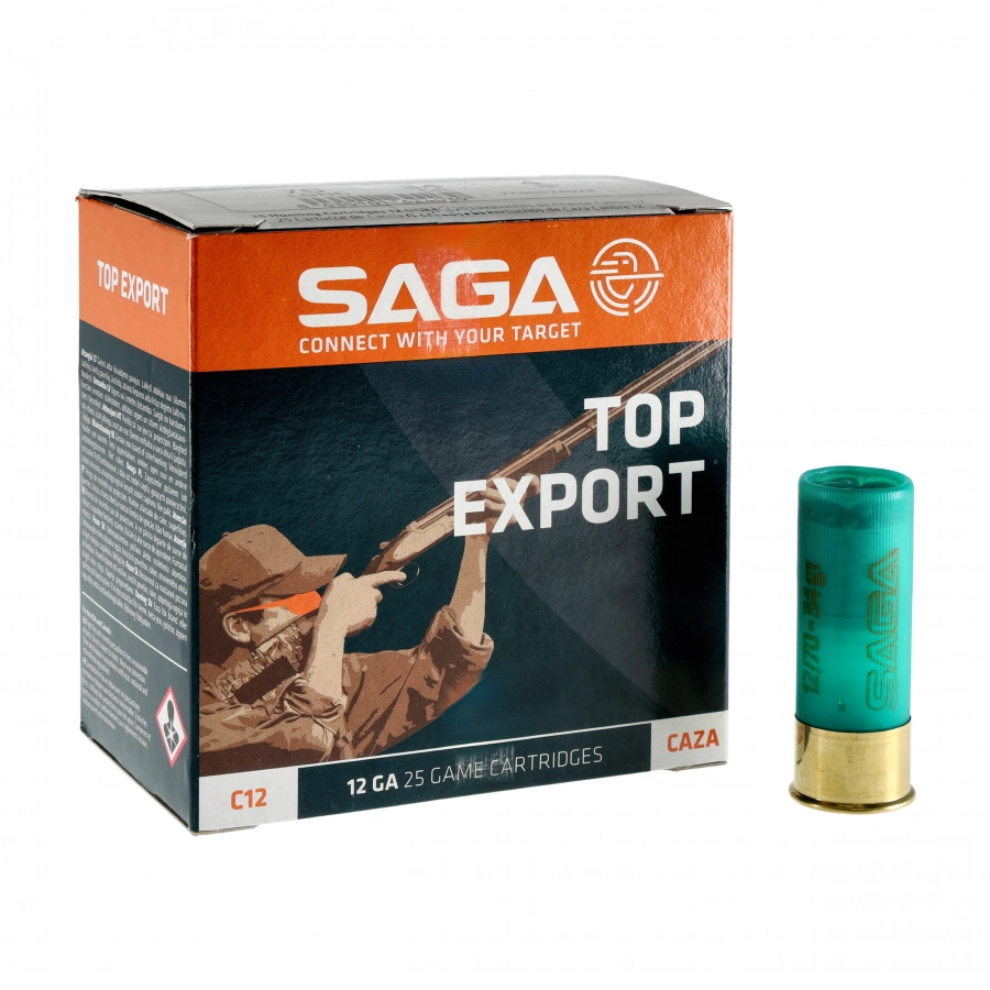 Amunicja Śrutowa SAGA kal. 12/70 Export 34GR (P4) 1/4