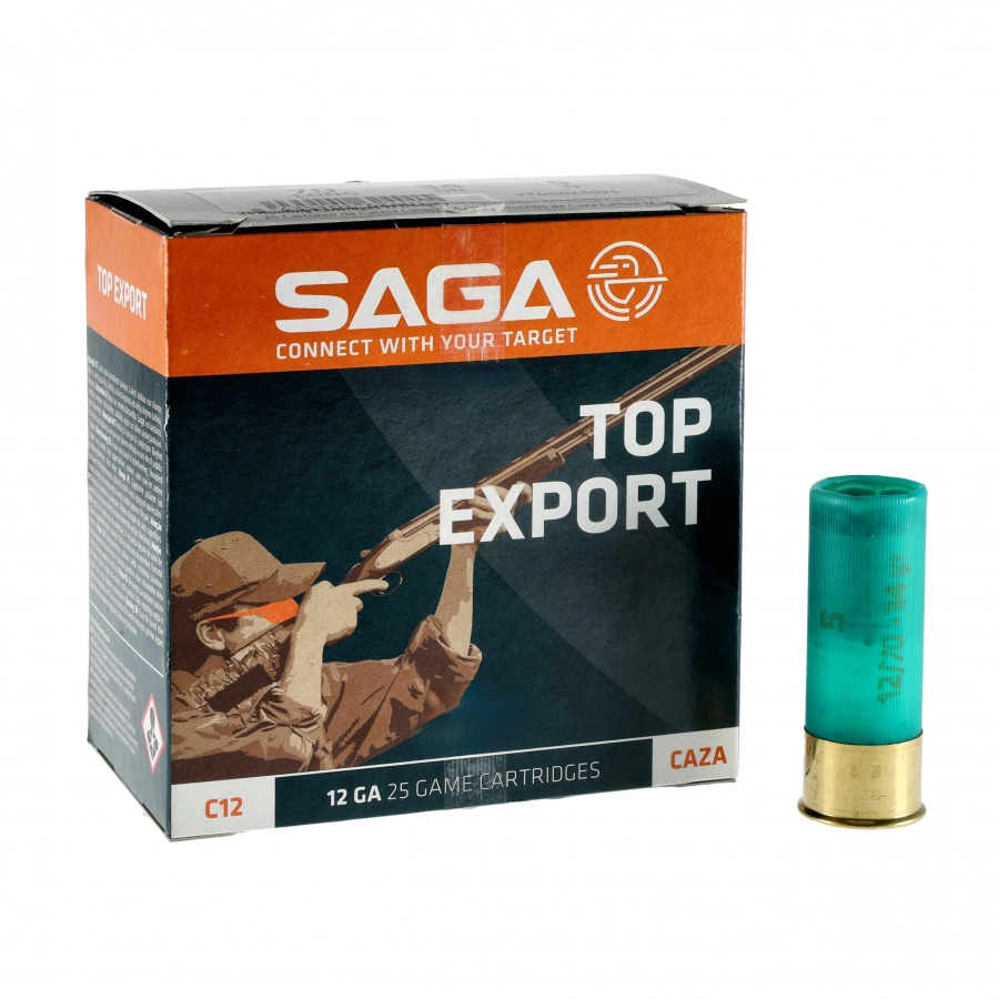 Amunicja Śrutowa SAGA kal. 12/70 Export 34GR (P5) 1/4