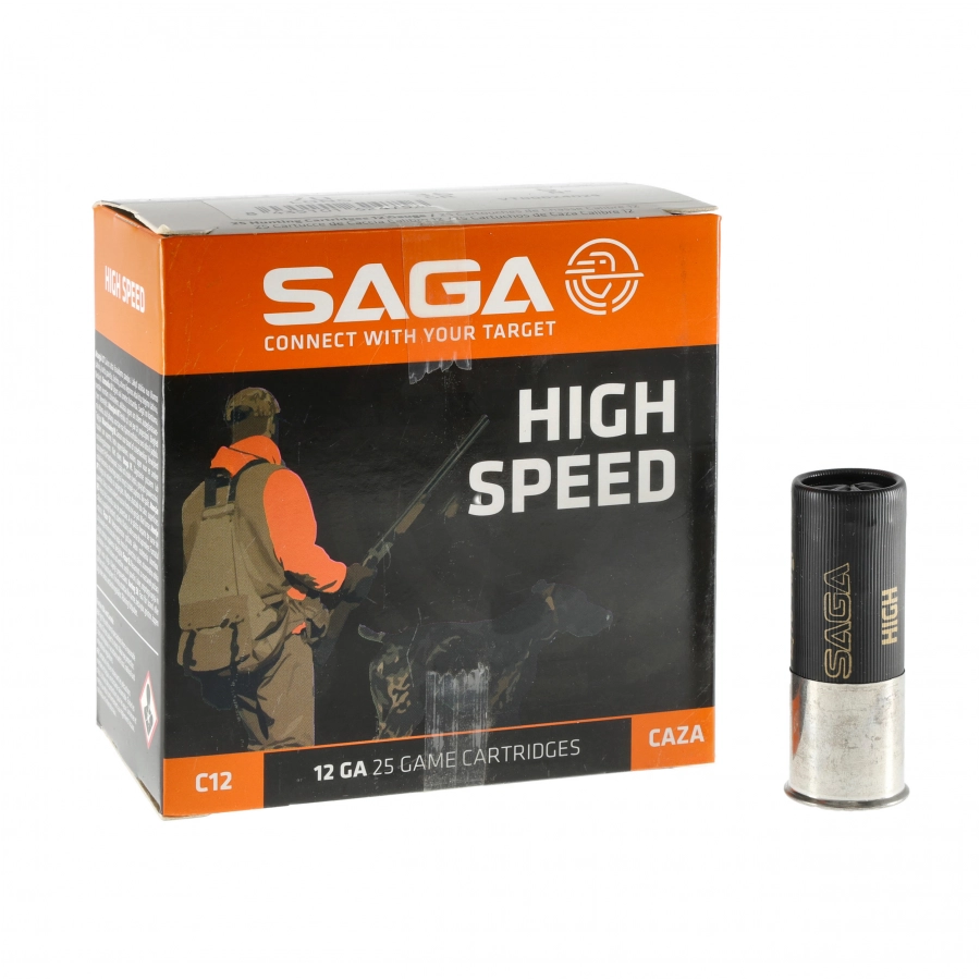 Amunicja Śrutowa SAGA kal. Kal. 12/70 High Speed 36GR "4" (P5) Kaczki 1/4