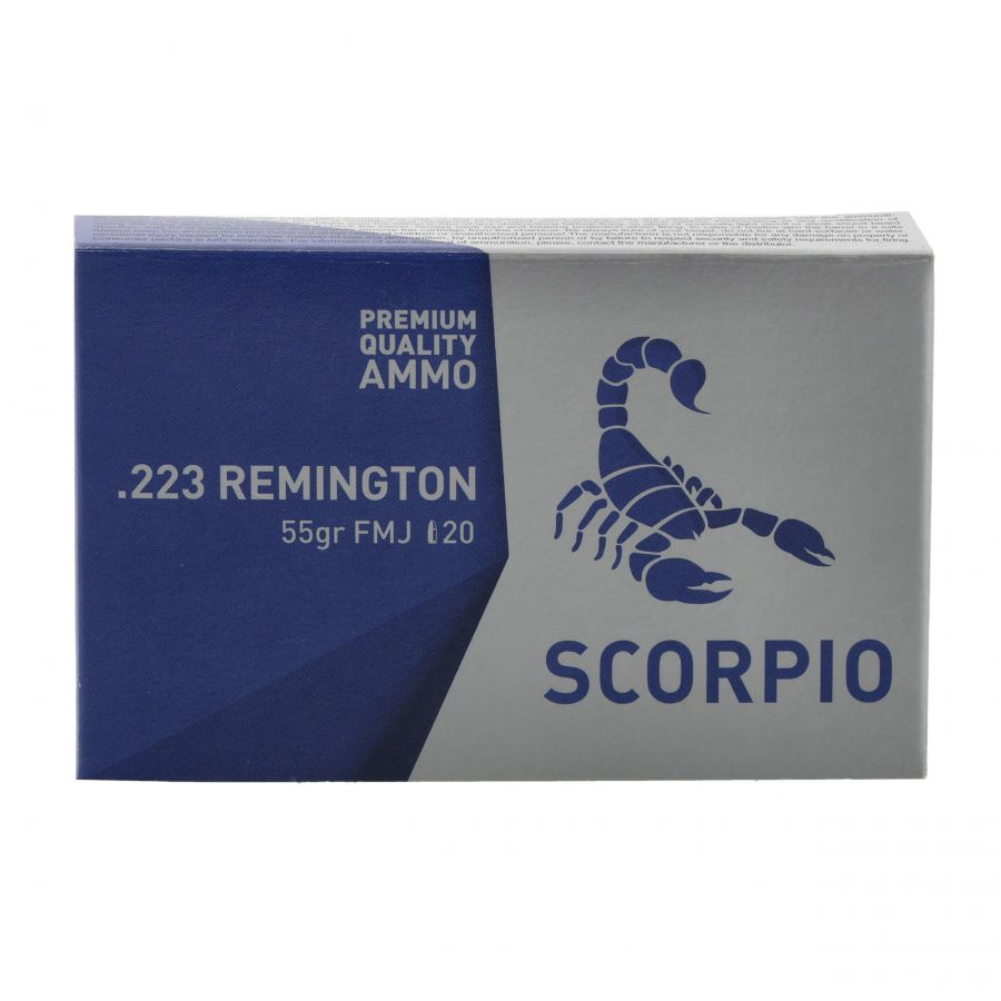 Amunicja STV Scorpio kal. 223 Rem 55gr/3,56g 4/4