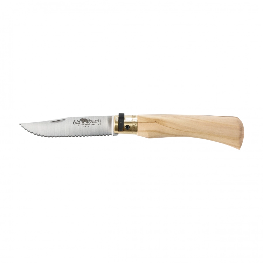 Antonini Old Bear Classical Wavy 19 knife - olive 1/7