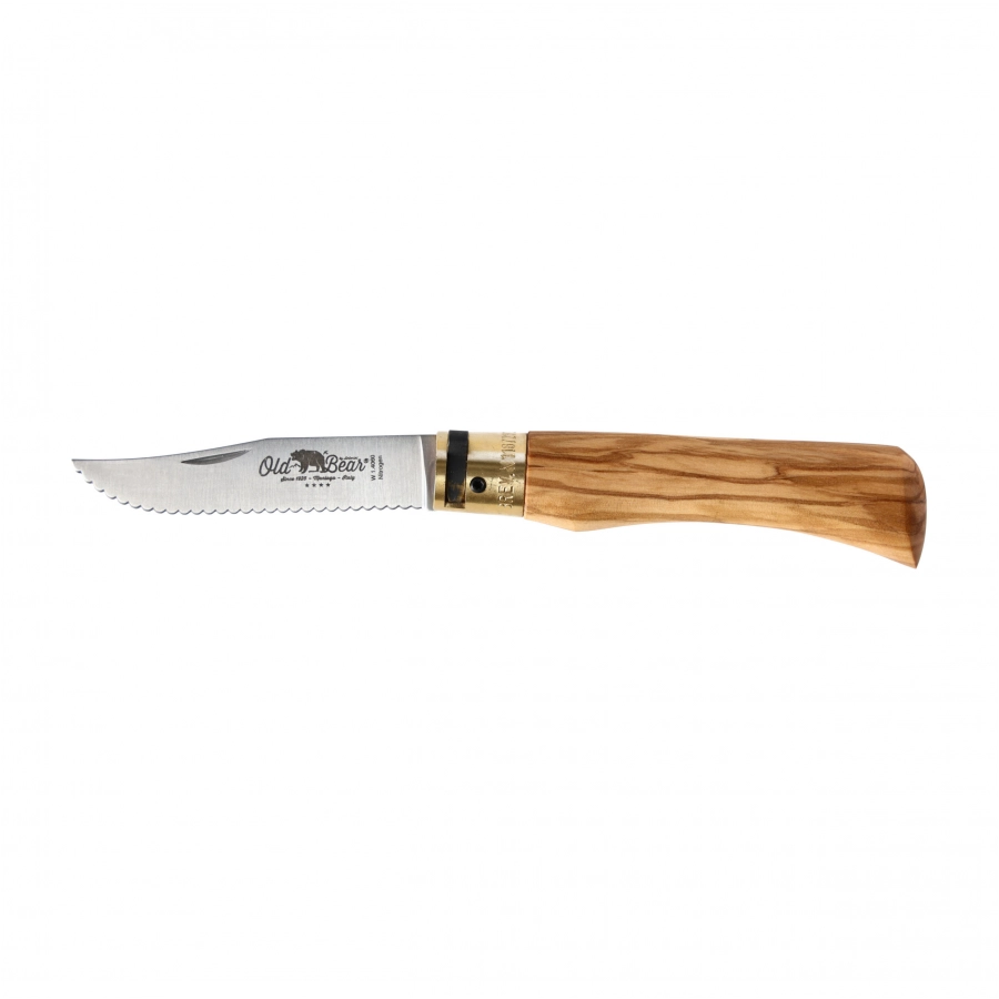Antonini Old Bear Classical Wavy 21 knife - olive 1/7