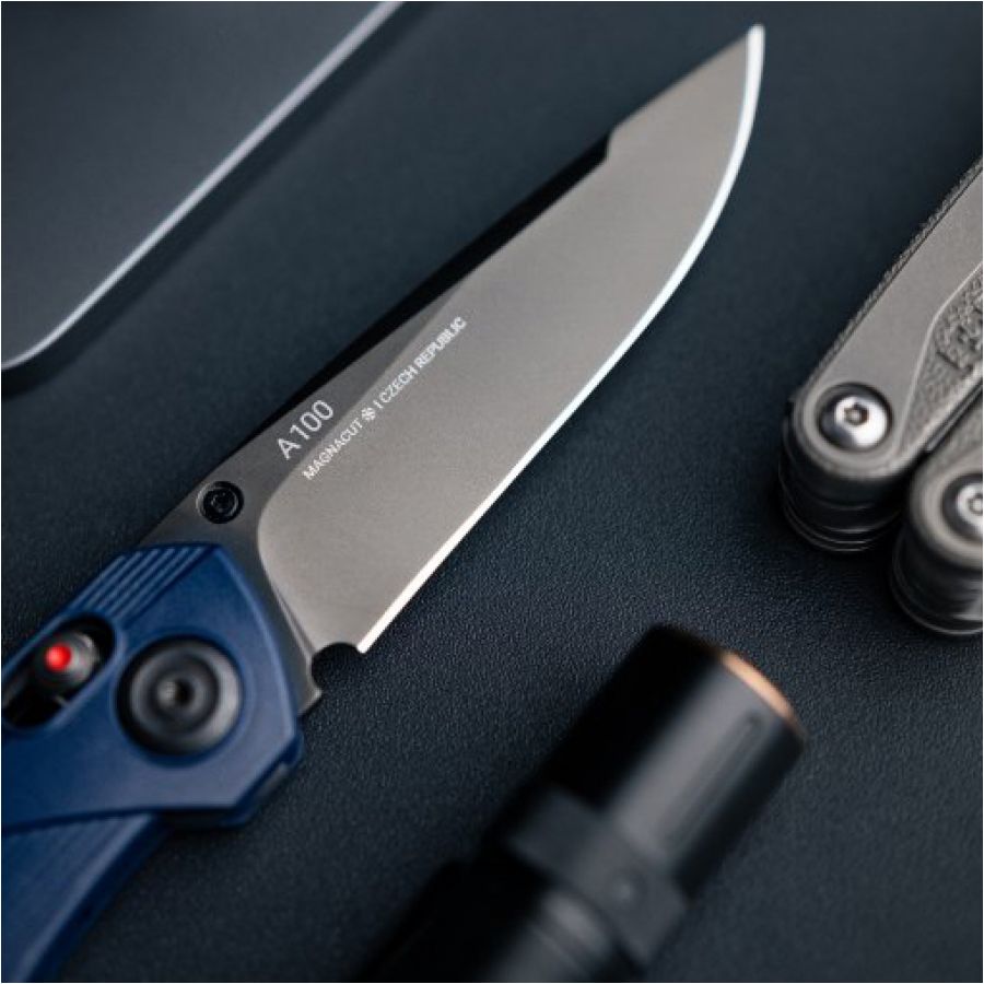 ANV Knives A100 folding knife ANVA100-005 blue 3/3