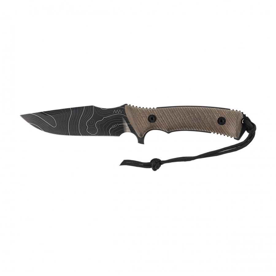 ANV Knives M311 knife ANVM311-005 olive green 1/7