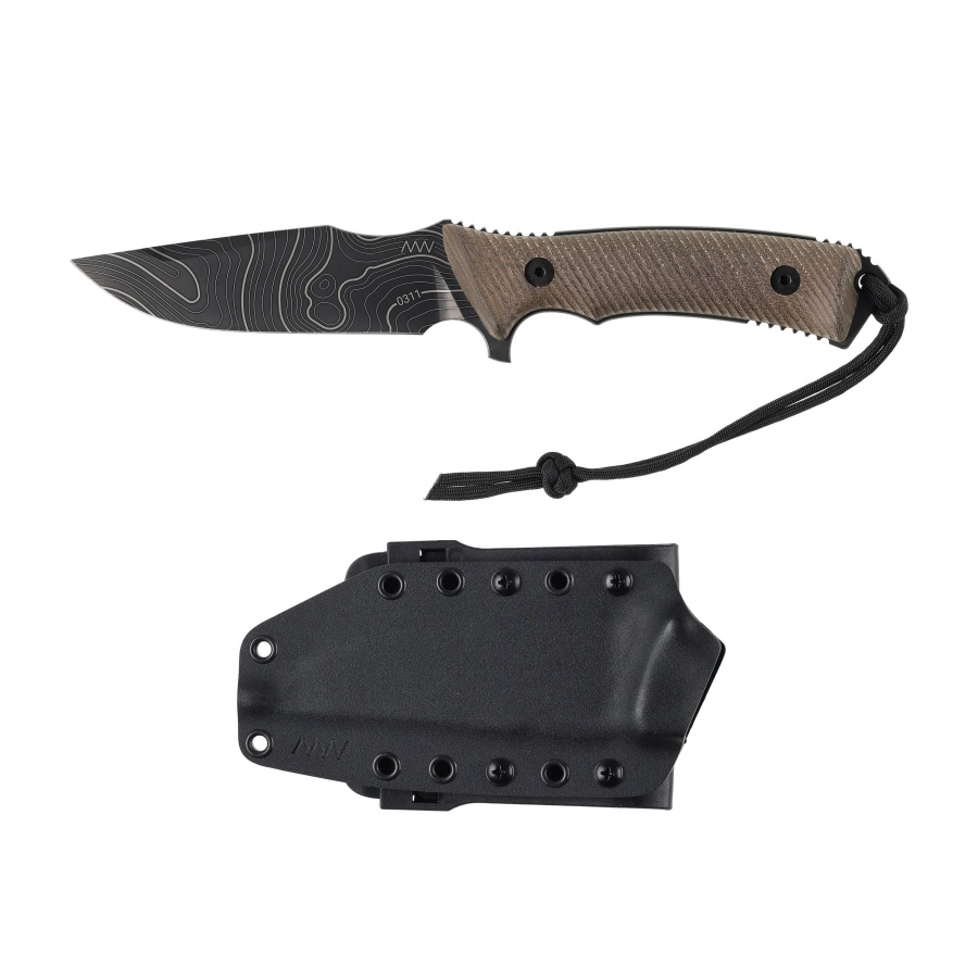 ANV Knives M311 knife ANVM311-005 olive green 4/7