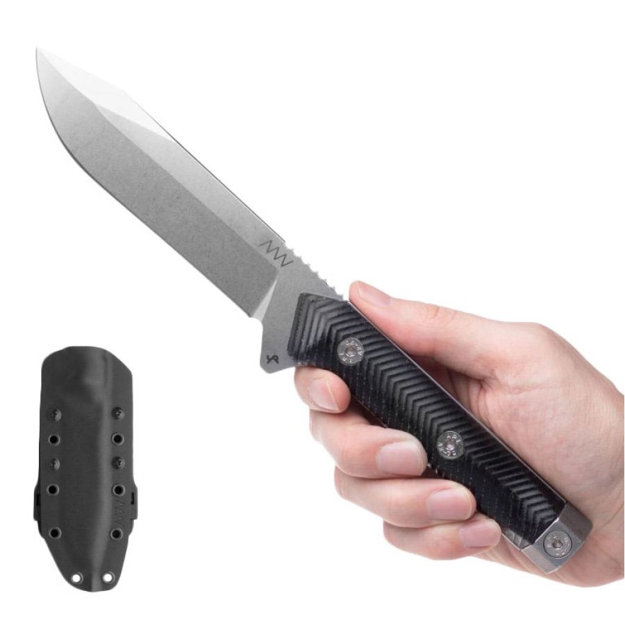 ANV Knives M73 Kontos knife ANVM73-003 graphite. 4/4