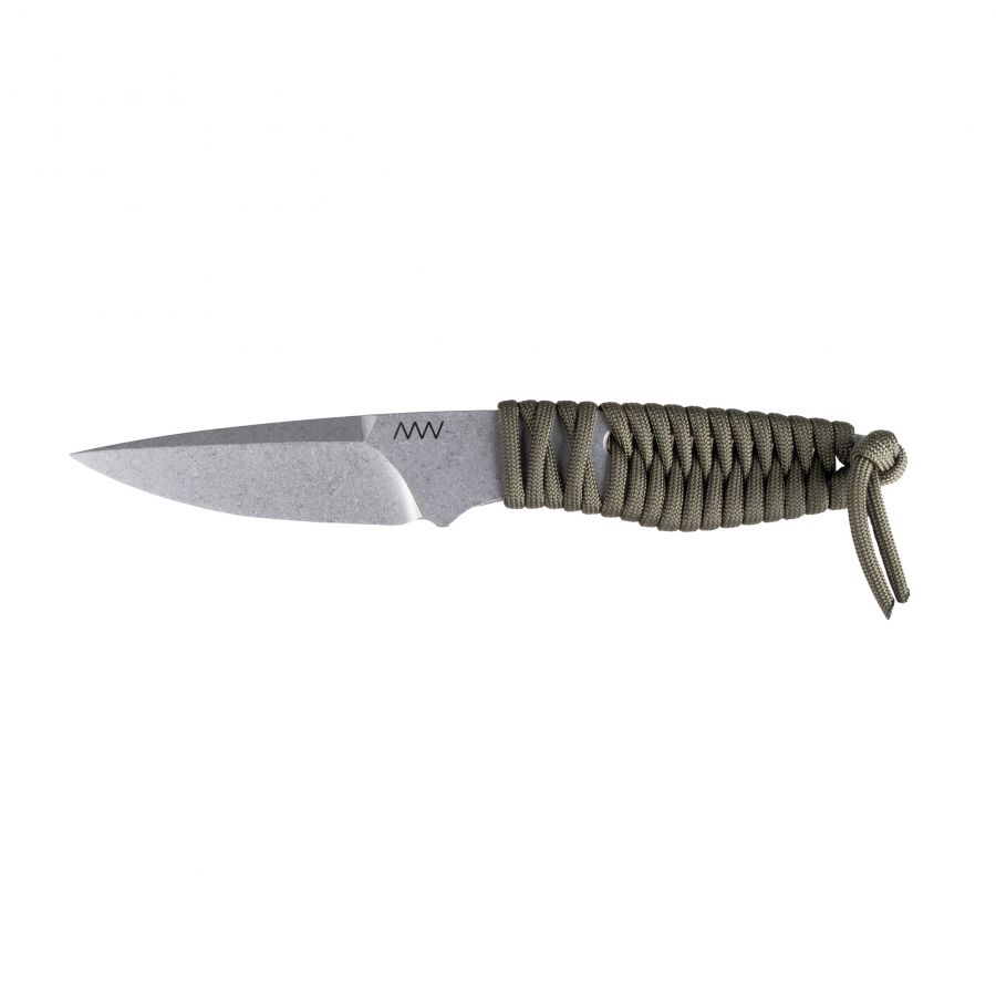 ANV Knives P100 knife ANVP100-004 olive.paracord 1/3