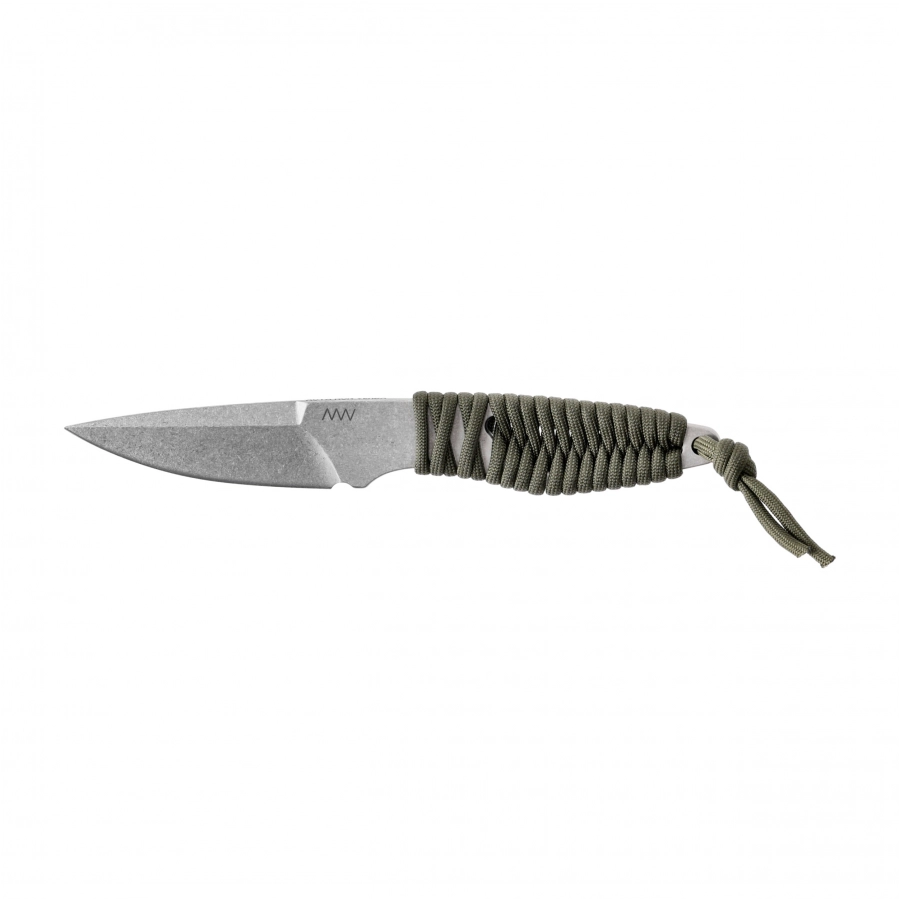 ANV Knives P100 knife ANVP100-004 olive.paracord 1/5