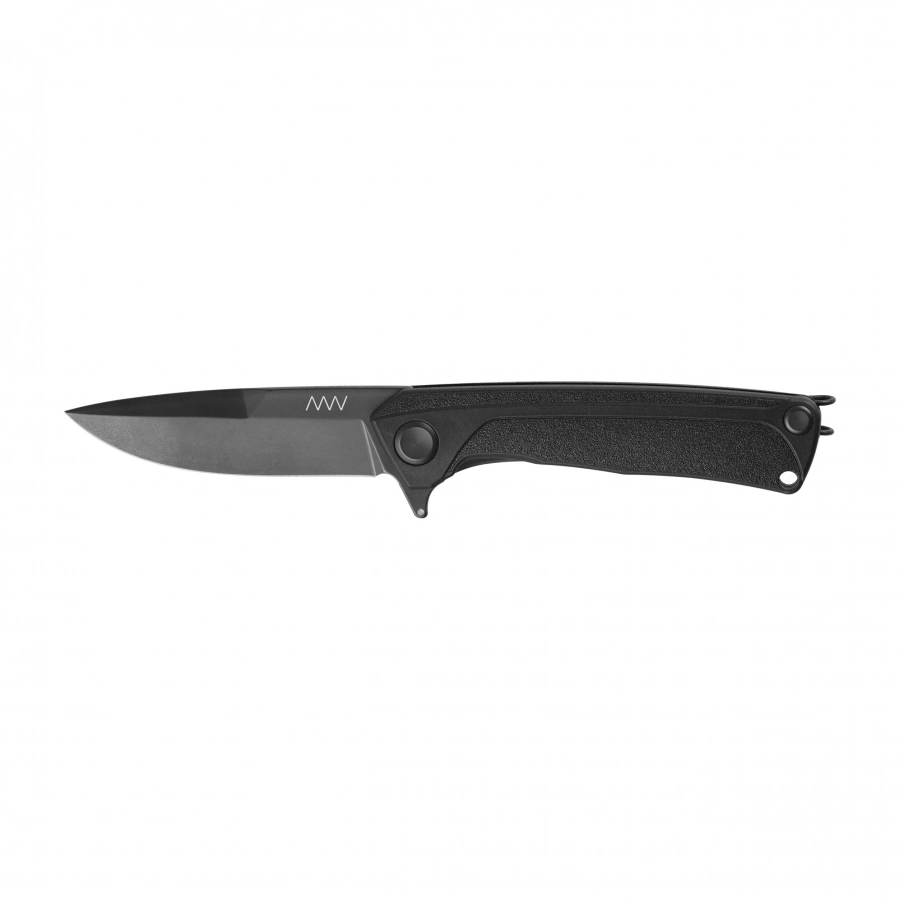 ANV Knives Z100 BB folding knife ANVZ100-052 black. 1/5
