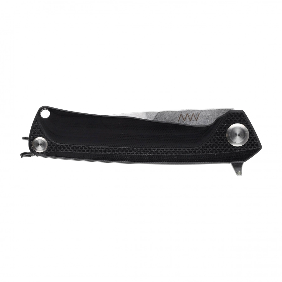 ANV Knives Z100 folding knife ANVZ100-008 black 4/5