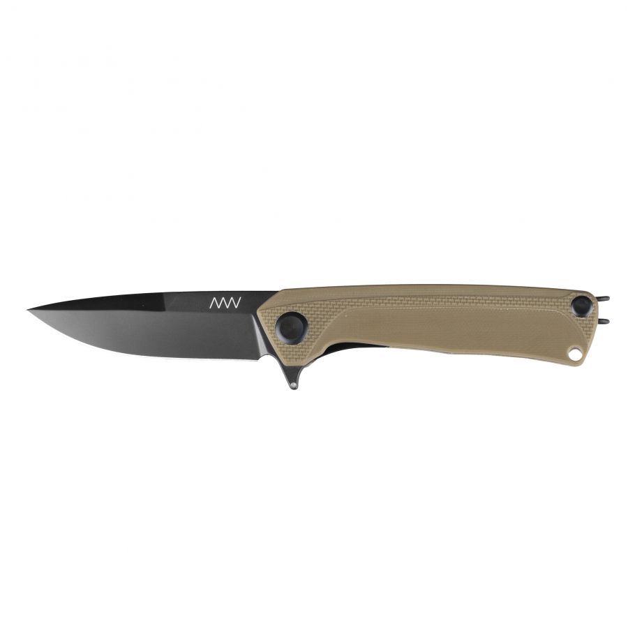 ANV Knives Z100 folding knife ANVZ100-024 olive green 1/4
