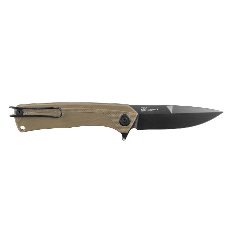 ANV Knives Z100 folding knife ANVZ100-024 olive green 2/4