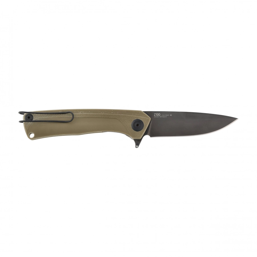 ANV Knives Z100 folding knife ANVZ100-024 olive green 2/5