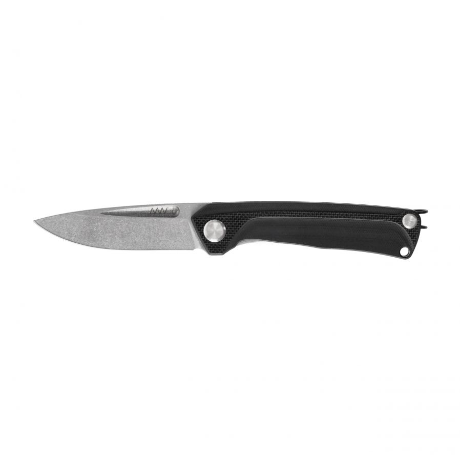 ANV Knives Z200 folding knife ANVZ200-006 black. 1/5