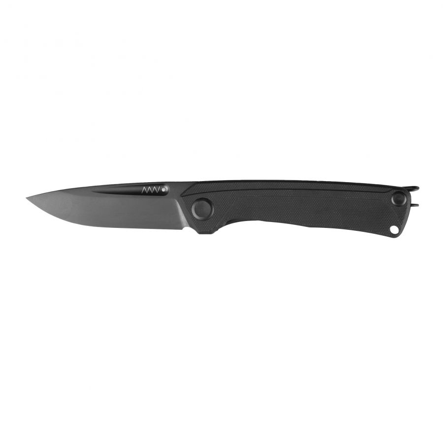 ANV Knives Z200 folding knife ANVZ200-018 black. 1/4