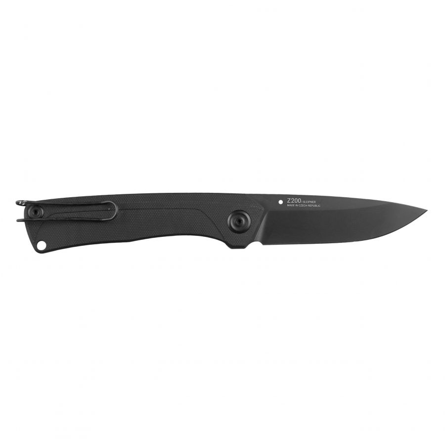 ANV Knives Z200 folding knife ANVZ200-018 black. 2/4