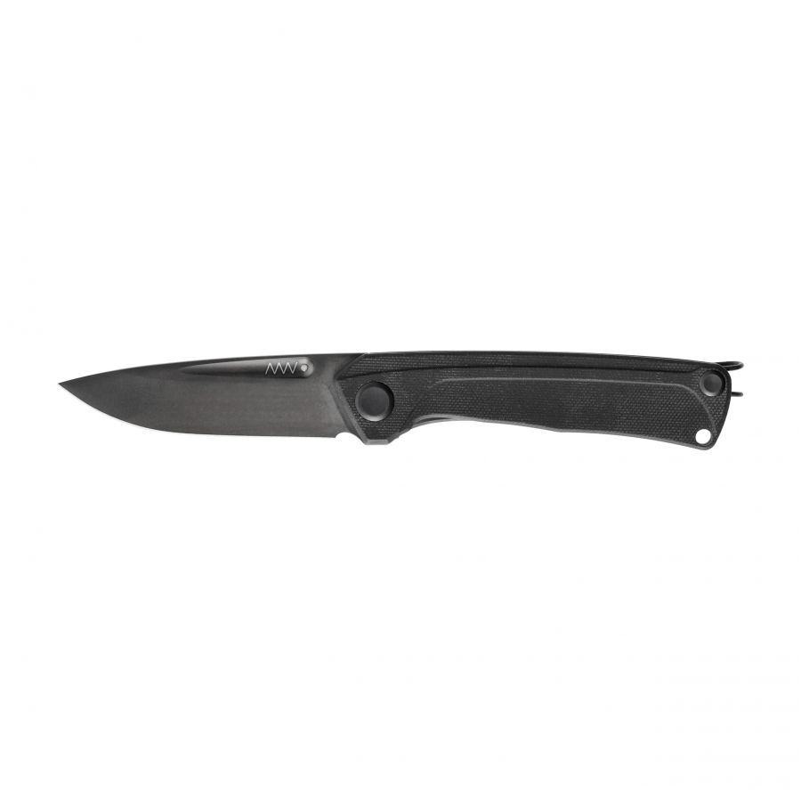 ANV Knives Z200 folding knife ANVZ200-018 black. 1/5