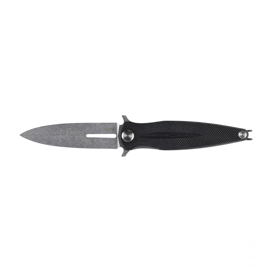 ANV Knives Z400 folding knife ANVZ400-004 black 1/5