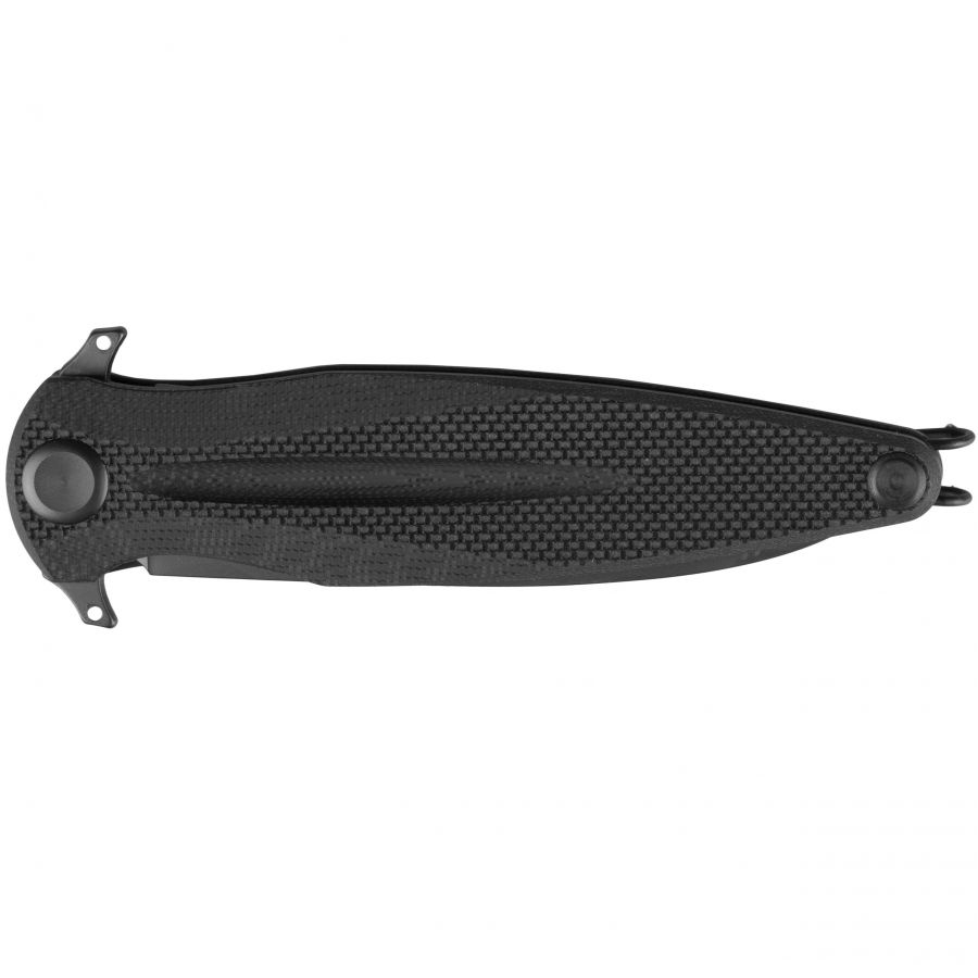 ANV Knives Z400 folding knife ANVZ400-009 black 3/4