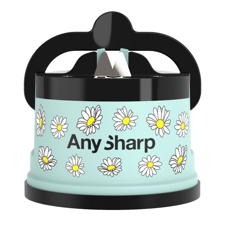 AnySharp classic blue daisy sharpener 1/4