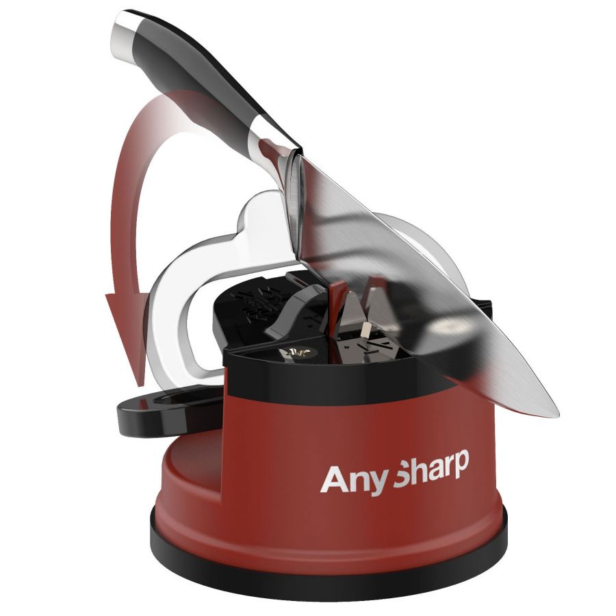 AnySharp classic maroon sharpener 2/4