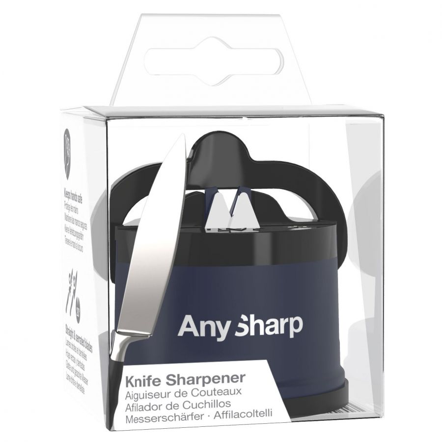 AnySharp classic navy blue sharpener 4/4