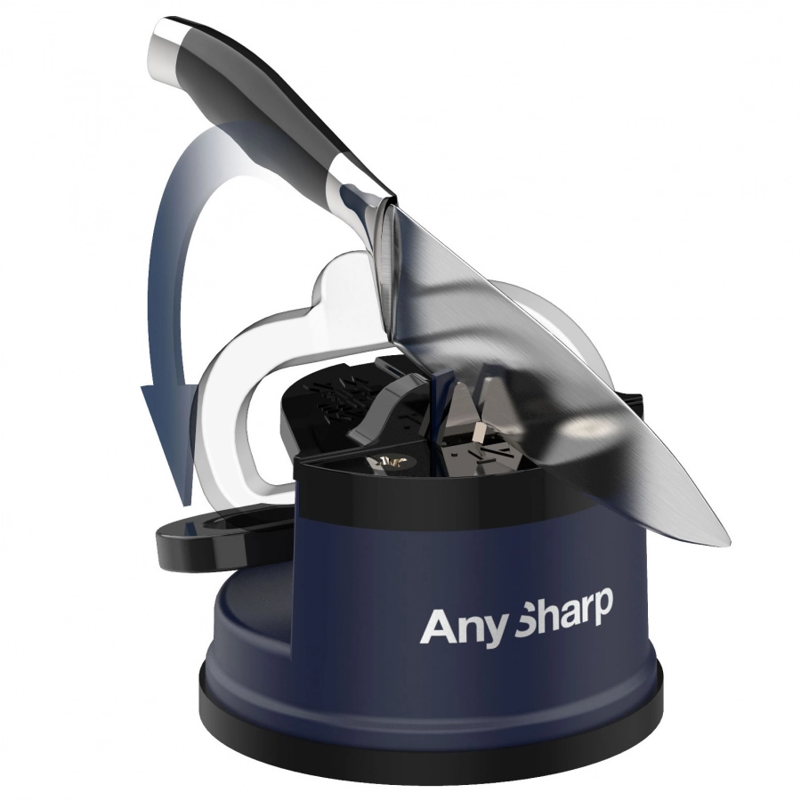 AnySharp classic navy blue sharpener 2/4