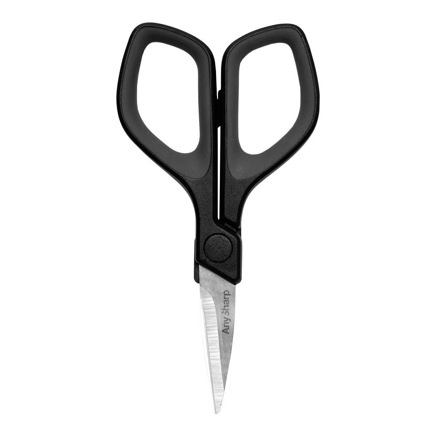 AnySharp classic silver sharpener+scissors set 2/5