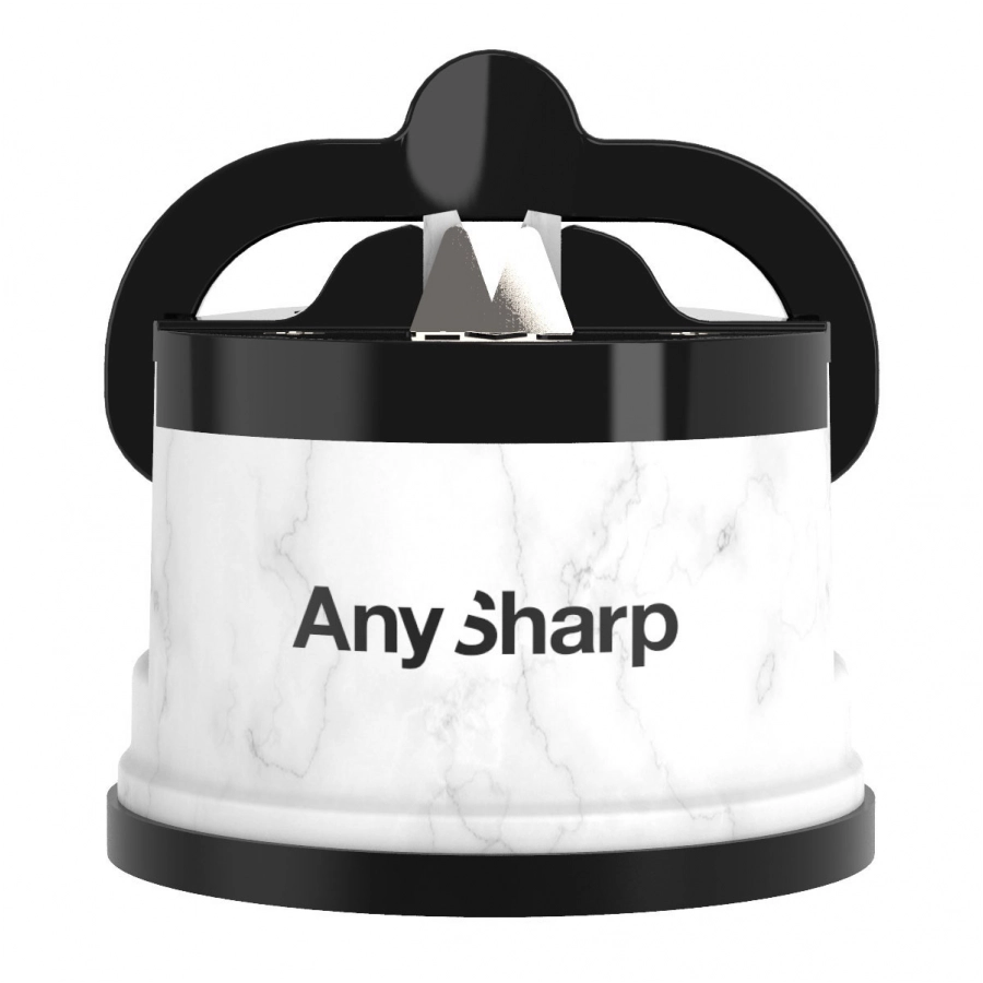 AnySharp classic white marble sharpener 1/4