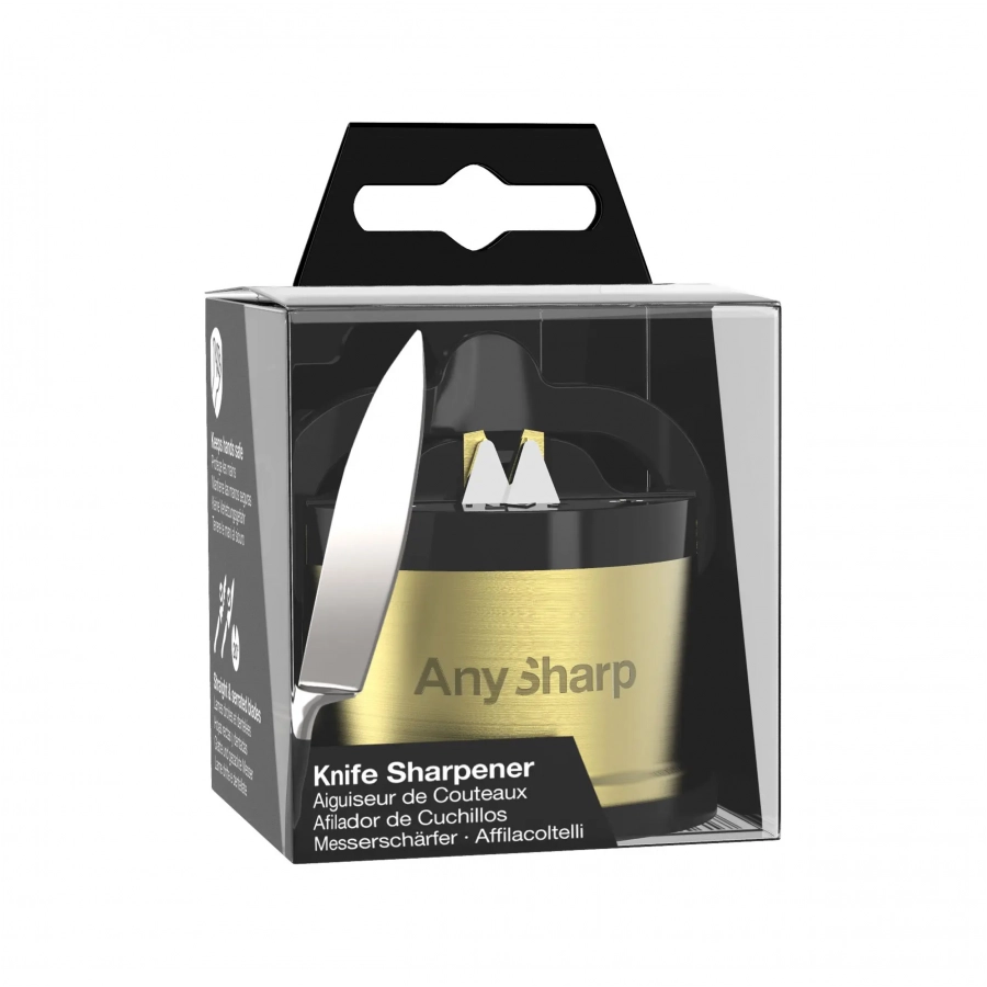 AnySharp Pro brass sharpener 4/4