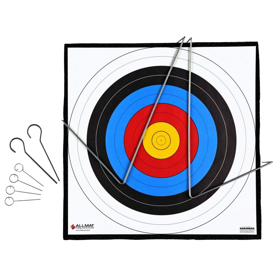 Archery mat 40x40x15 cm + foam frame 3/4