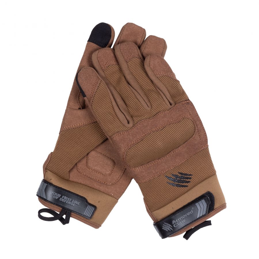Armored Claw Shield Flex™ tactical gloves brown 1/3